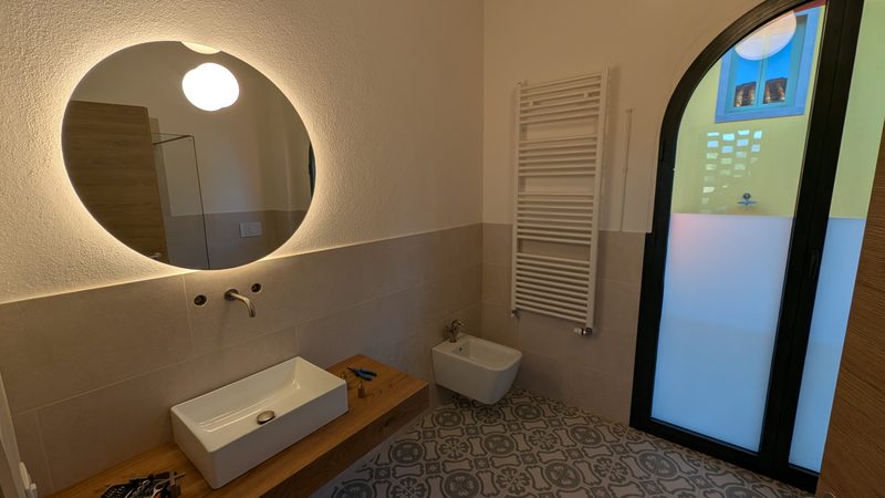 Il bagno del Fienile.